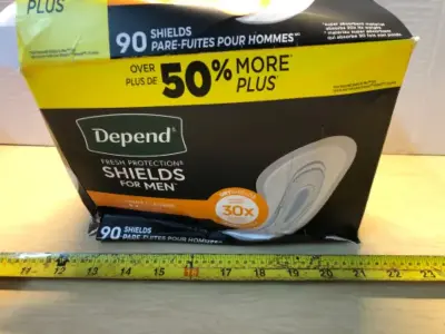 90 shields for men depends opened
