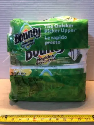 400 bounty napkins