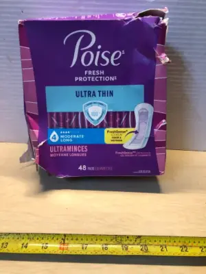 Poise ultra thin level 4 king 48 pads