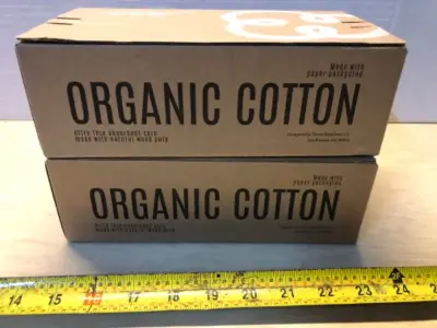2 boxes organic cotton regular liners
