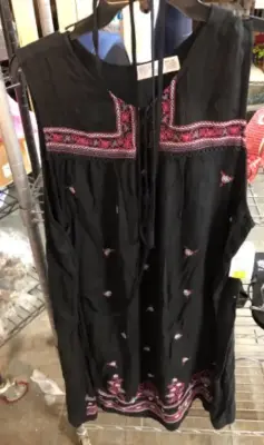 Black dress size XXXL (22)