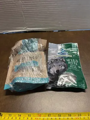 beef liver treats & wilderness treats