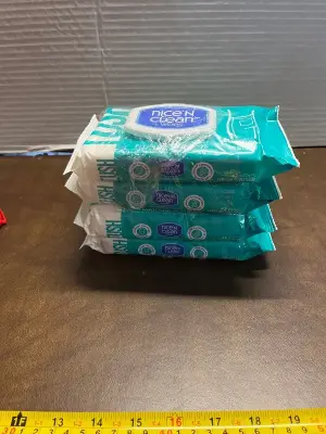 4ct nice & clean wipes
