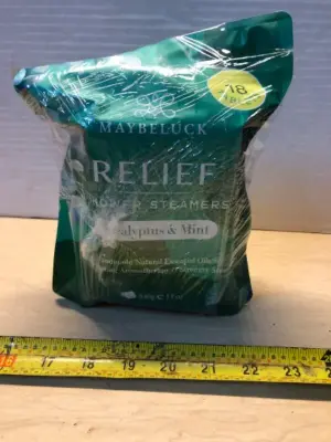 2 bags shower steamers eucalyptus and mint 18 tablets