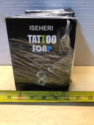 3 boxes tattoo soap 2pc per box cleaning and soothing solution