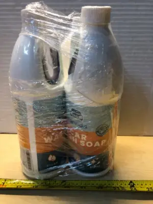 3 bottles 32oz car wash soap