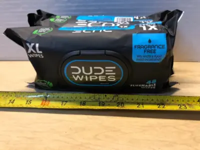 3 packs dude wipes