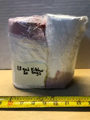 60  bags 13 gallon