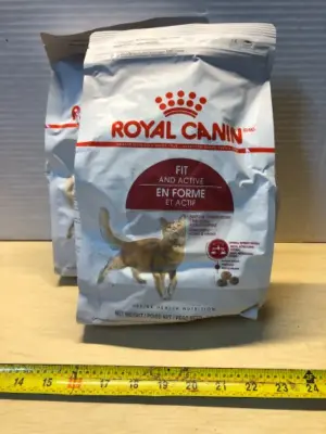 2 bags royal canin fit and active cat food exp:5/15/26