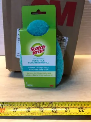 6 packs scotch-brite tub and tile scrubber refill