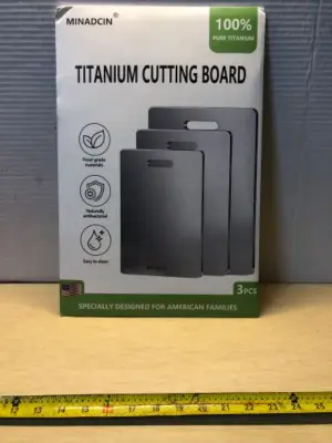 3pcs titanium cutting boards