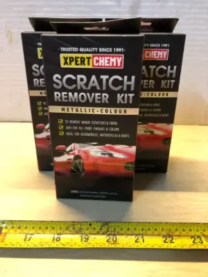3 boxes scratch remover kit metallic colour