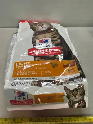 hills light adult cat food