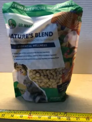 16oz dr Marty’s natures blend freeze dried raw adult dog food exp:1/13/28