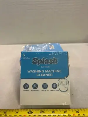 6 6 packs of washing machine cleaner
