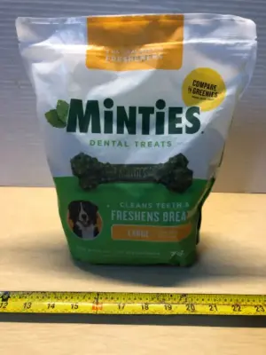 36 daily treats for dogs dental treats exp:11/18/27