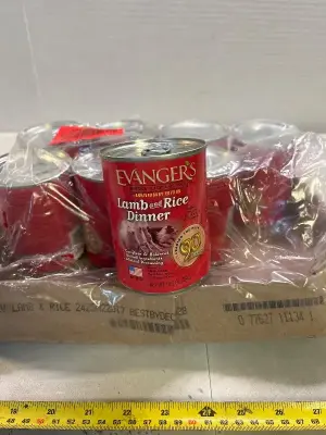 8 cans of lamb and rice dinner 12/28