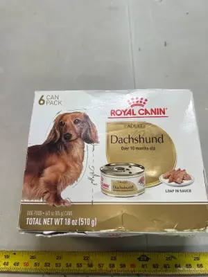 6 adult dachshund can food
