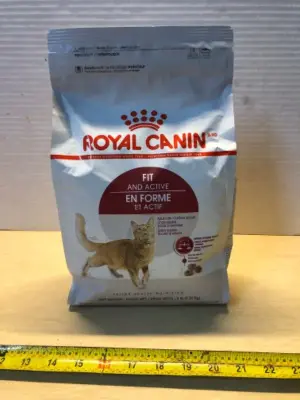 3lb royal canin fit and active cat food exp:5/15/26