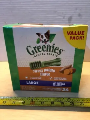 36oz greenies dental treats exp:11/25/29