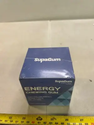 6 packs energy chewing gum
