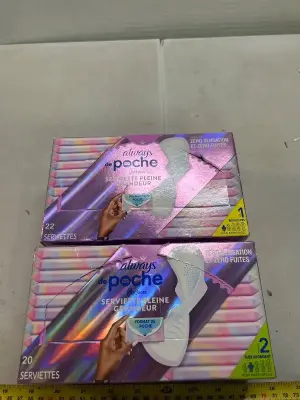 2 pack always de poche