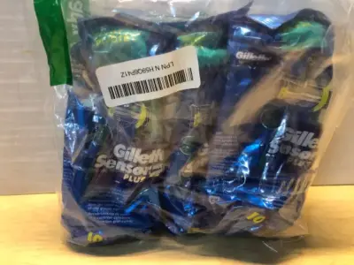3 packs 10 count each Gillette sensor 2 plus