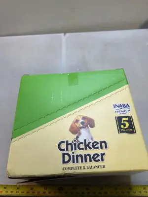 5 pouches of chicken dinner