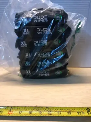 6 packs dude wipes