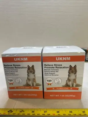 2 pack stress relief chews for dogs