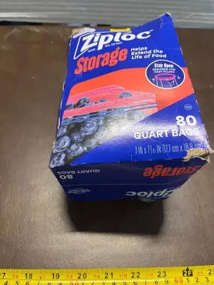 ziploc storage bags