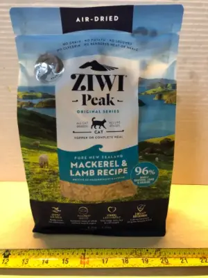 2.2LB ziwi peak air dried cat food exp:6/30/26