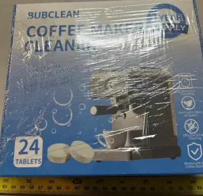 4ct 24 pack coffee maker cleaner