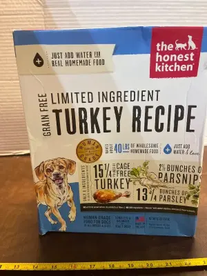 turkey recipe human grade food for dogs