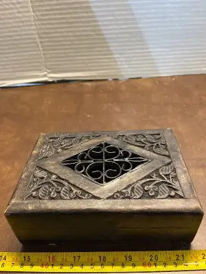 wooden box