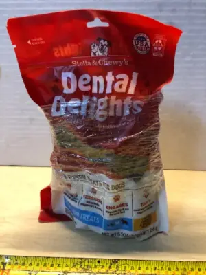 2 bags dental delights 5.5oz exp:1/16/26