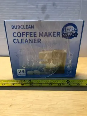 3 boxes coffee maker cleaner