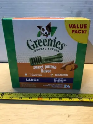36oz greenies dental treats exp:11/25/29