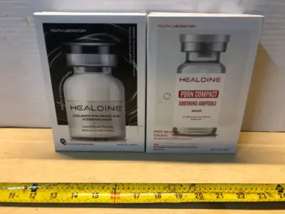 3 boxes healoine collagen hyaluronic acid hydrating mask one box healoine PDRN compact soothing mask