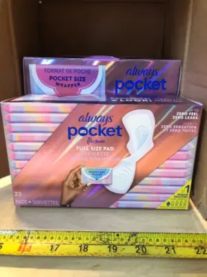 3 boxes always pocket flex foam 22 pads level 1