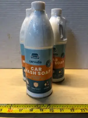3 bottles 32oz car wash soap