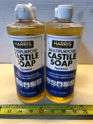 4 bottles 32oz multipurpose Castile soap