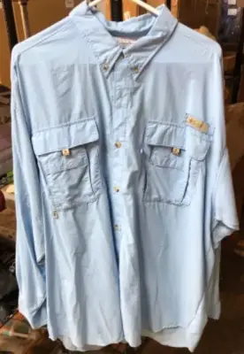 Columbia sportswear XXL light blue