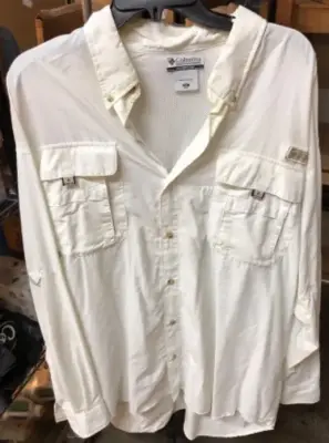 Columbia sportswear XXL white shirt