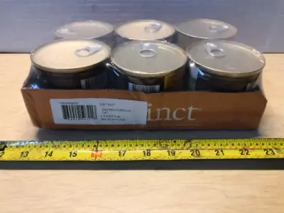 12 cans instinct cat food exp:6/13/28