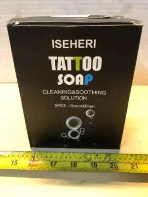 2 boxes tattoo soap cleaning and soothing solution