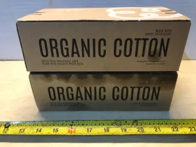 2 boxes organic cotton regular liners