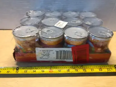 12 cans purina one dog food exp:2/28