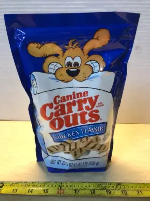 22.5oz canine carry outs dog treats exp:4/20/27