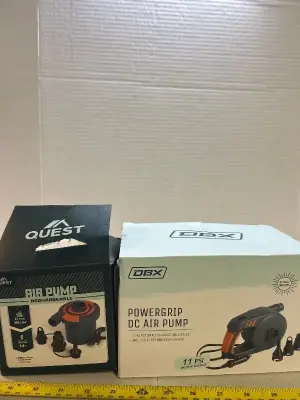 rechargeable, power grip DC air pump